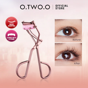 Convenient curling eyelash curler with comb easy styling natural curling eyelash rubber pad auxiliary SN010