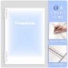 B5 Large [Horizontal Inner Pages] Fantasy Purple 1 Book