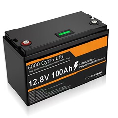 鉛リチウム電池12.8V100Ahリン酸鉄電池太陽光発電エネルギー48v100ah
