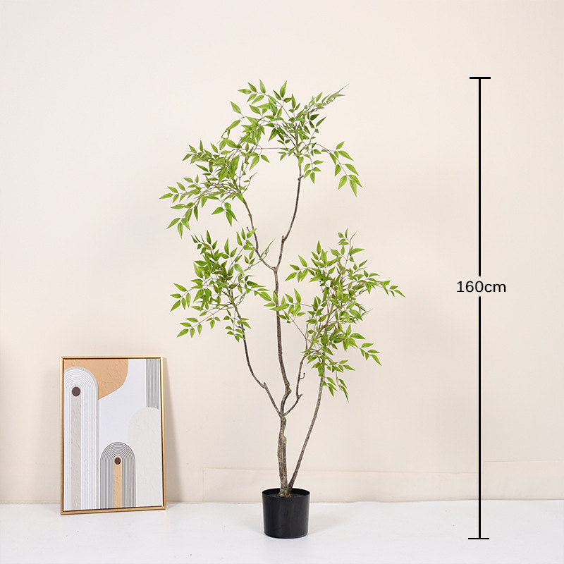 Sensación de bambú Nantian verde-160cm