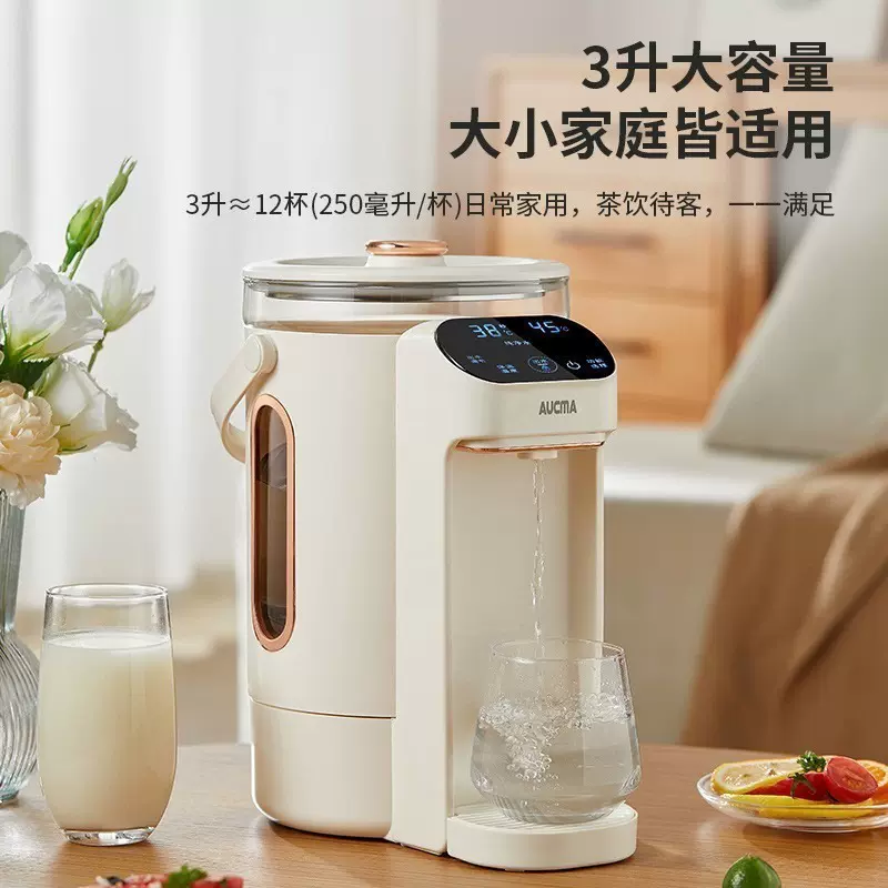 电热水瓶3L大容量家用便携饮水机保温一体恒温烧水壶跨境恒温