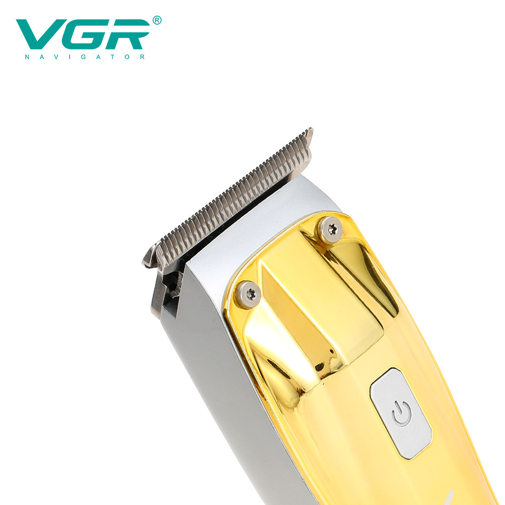 VGR956 LCD digital display electric clipper household mini rechargeable barber shaving oil head electric clipper carving hair clipper