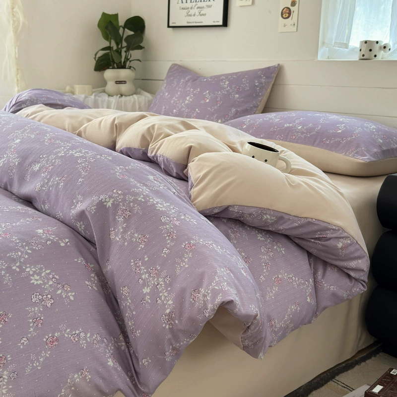 Duvet Cover Set (Fresh) Double-Layer Bedspread, 3–4 Piece Options, Multiple Patterns & Sizes