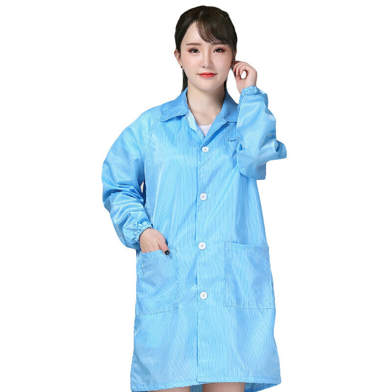 Manufactor Direct selling Anti-static Coat work Static electricity Clean clothes Clean clothes dustproof protect Anti-static coverall