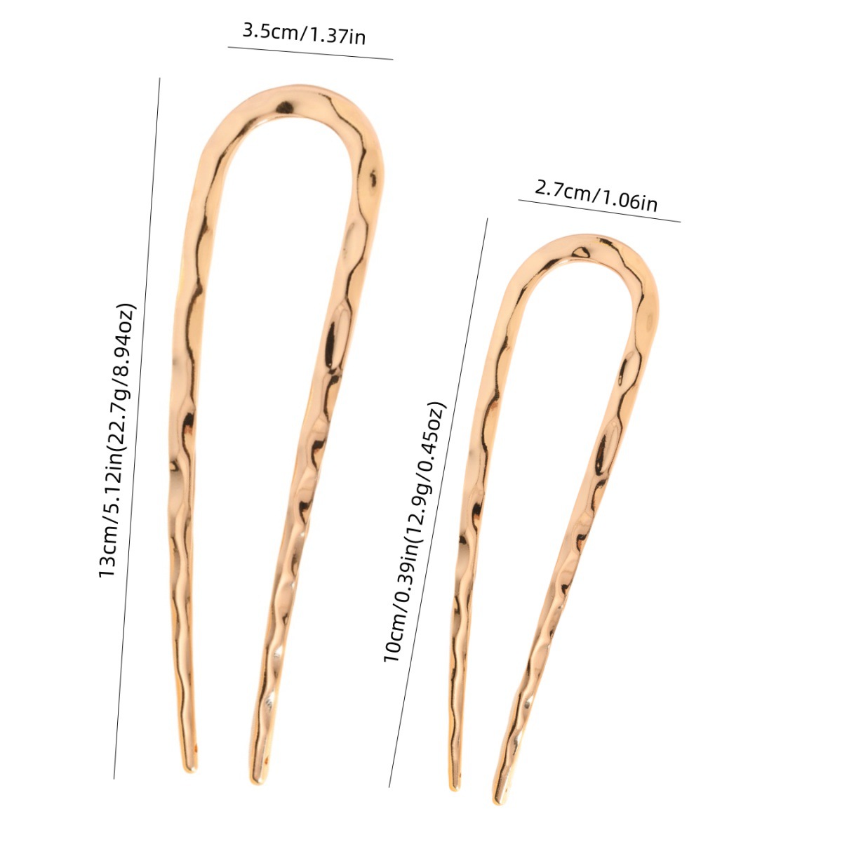 La nueva horquilla líquida, el artefacto del cabello, la horquilla, la horquilla, la cabeza de la bola, el artefacto fijo, la parte posterior de la cabeza en forma de U, los accesorios para el cabello de estilo antiguo de metal