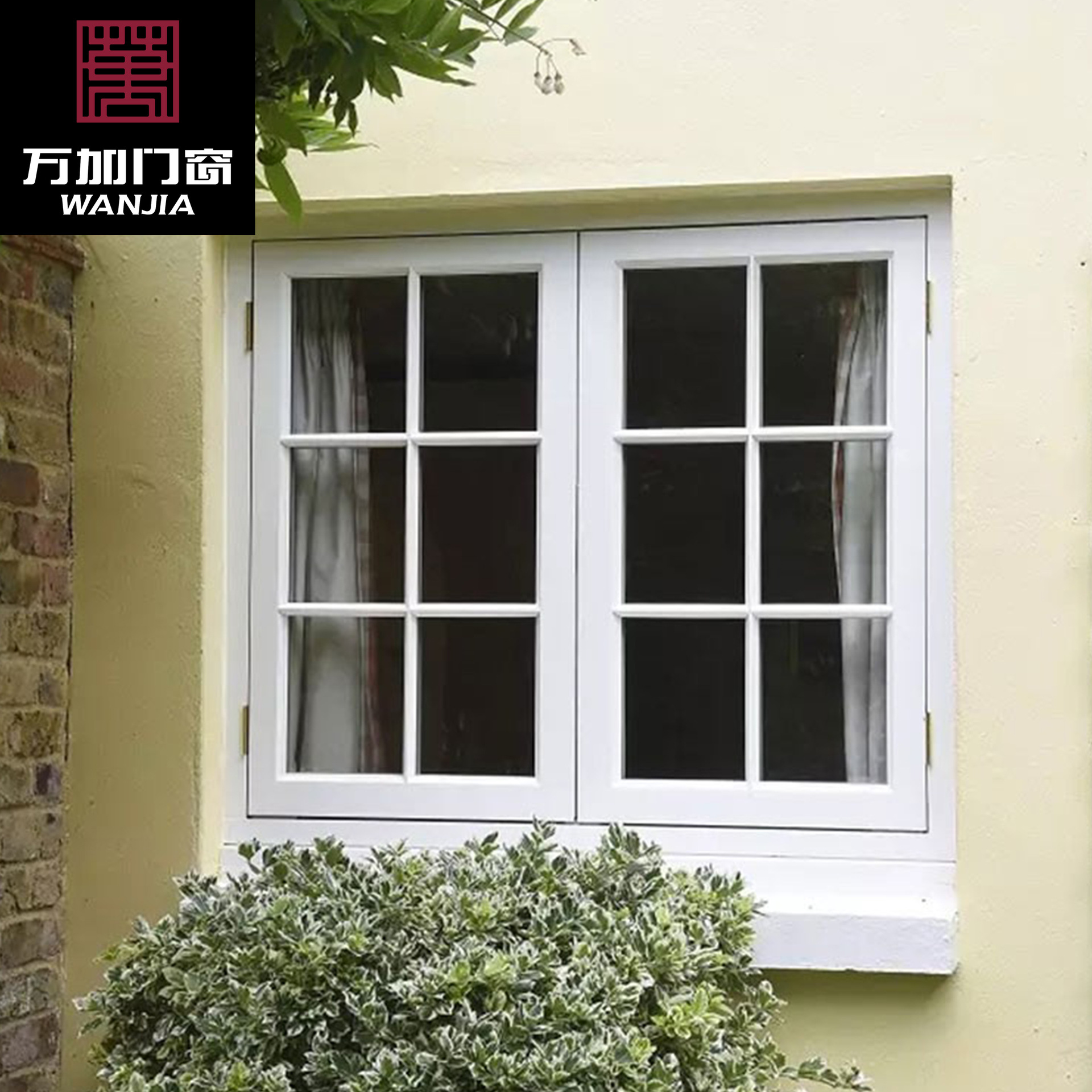 【珠海地区】木纹覆膜 塑钢共挤 海螺指定 pvc外贸出口门窗