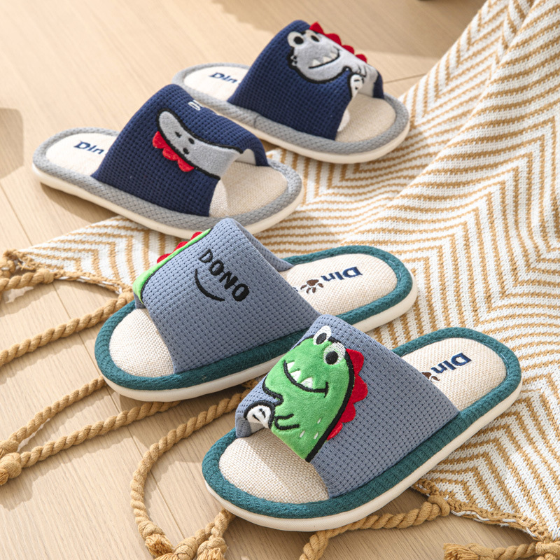 Demi-season children's slippers for boys