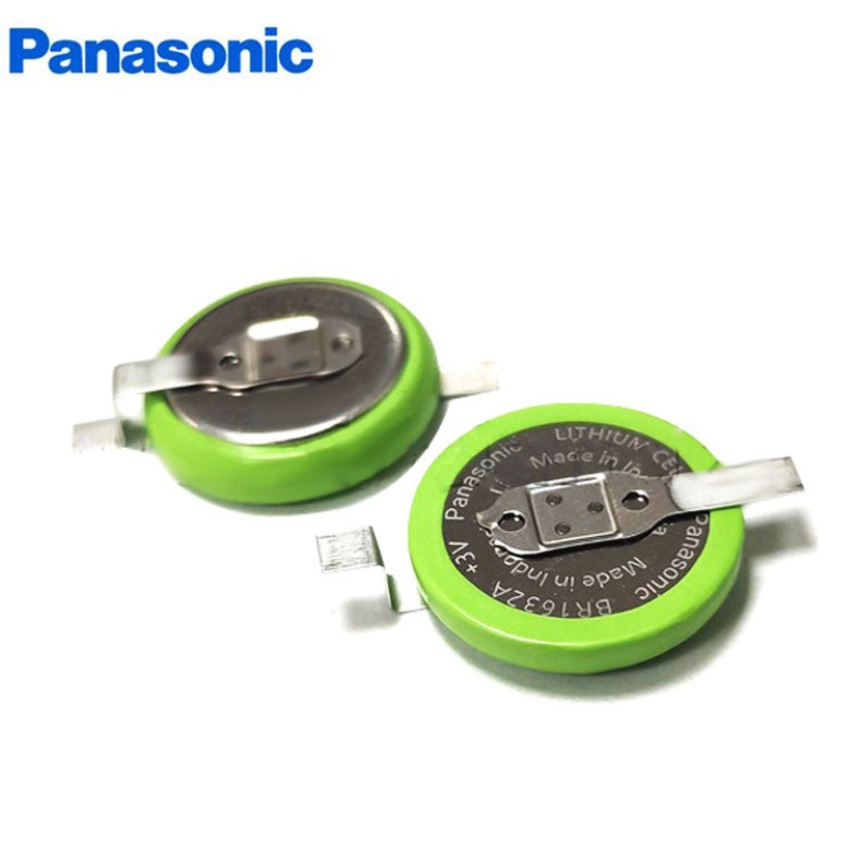 正品Panasonic松下BR1632A/FAN 3V纽扣电池胎压电池 汽车钥匙电池