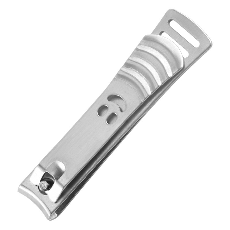 Smiley Nail Clipper Household Nail Clipper Large Flat Stainless Steel Nail Clipper Oblique Nail Clipper Factory Wholesale