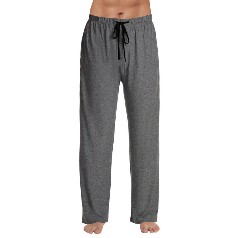 Amazon Men's pajama pants-striped fleece pants-soft and comfortable home wear-breathable loose version