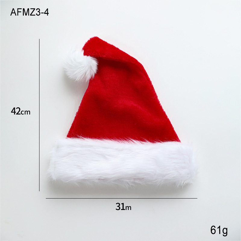 Sombrero de Navidad rojo grande-2