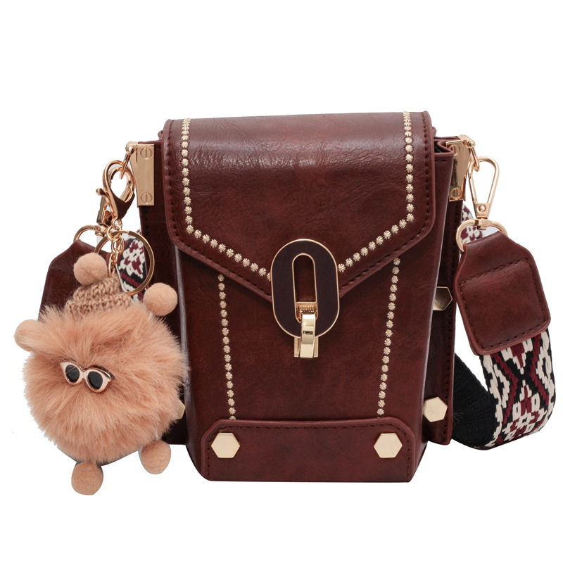 This year's popular Korean version of small for women 2024 new fashionable broadband crossbody bags, niche mobile_senzul.com