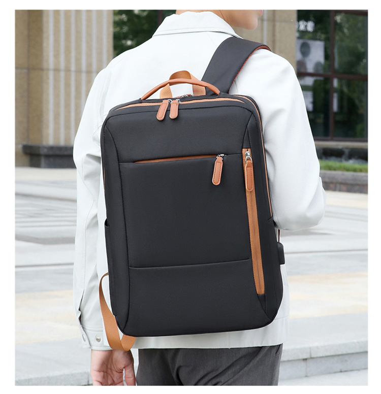 New travel computer bag backpack, 16-inch lightweight backpack for business trips, large-capacity business schoolbag for college students undefined