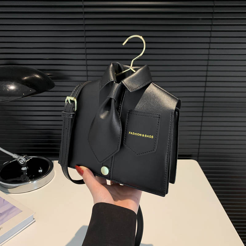 个性衬衣小包包女包2024新款韩版时尚设计师小红书同款女士斜挎包