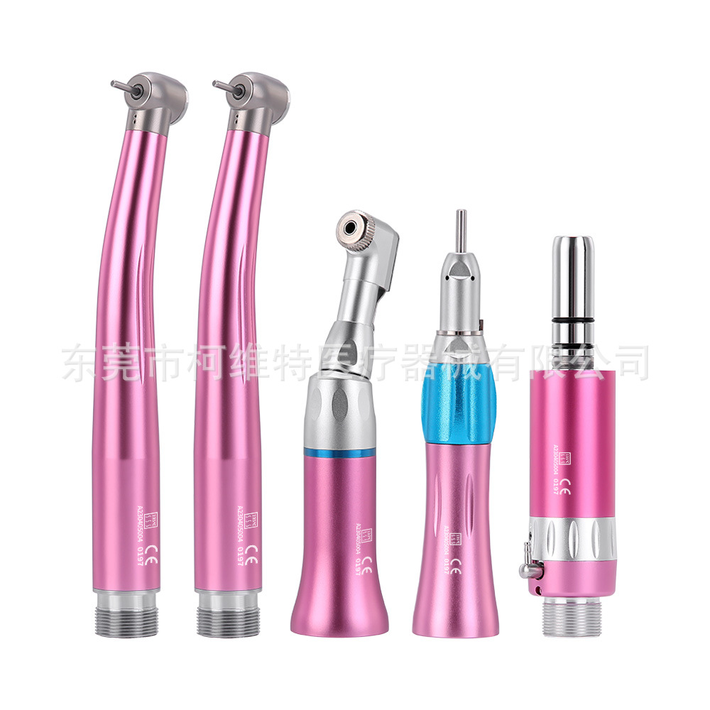 Juego de teléfono móvil dental dos alto y uno bajo rociado de un solo punto cuatro orificios teléfono móvil de alta velocidad canal exterior teléfono móvil de baja velocidad al por mayor