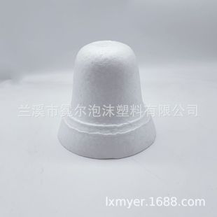 Styrofoam foam bell Christmas decorations hollow bell holiday accessories props white blank
