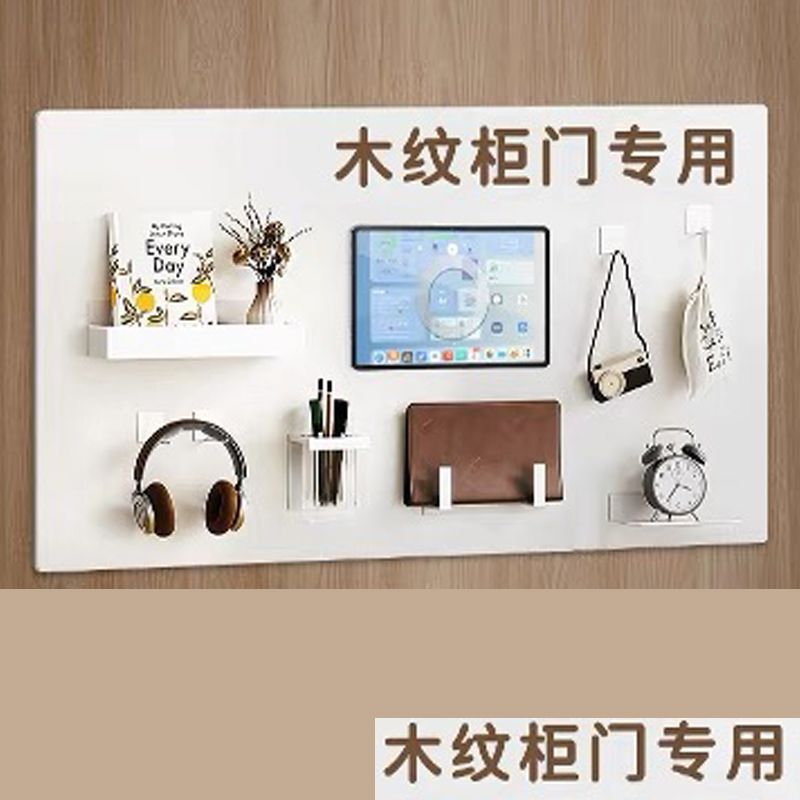 珐琅白板磁吸厨房磁吸墙面板白色镀锌板磁性展示板家用客厅卧室板|undefined