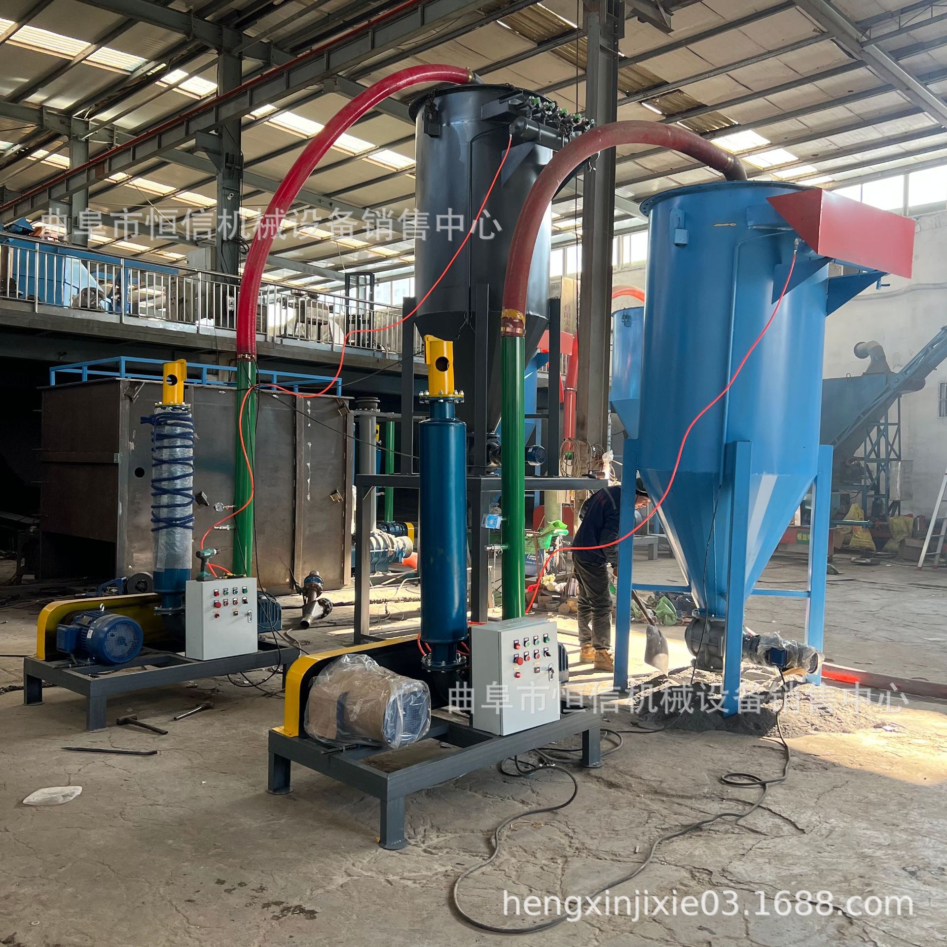 粉煤灰石膏粉气力吸灰机厂家zcjb 锯末木屑收集气力吸料机直供