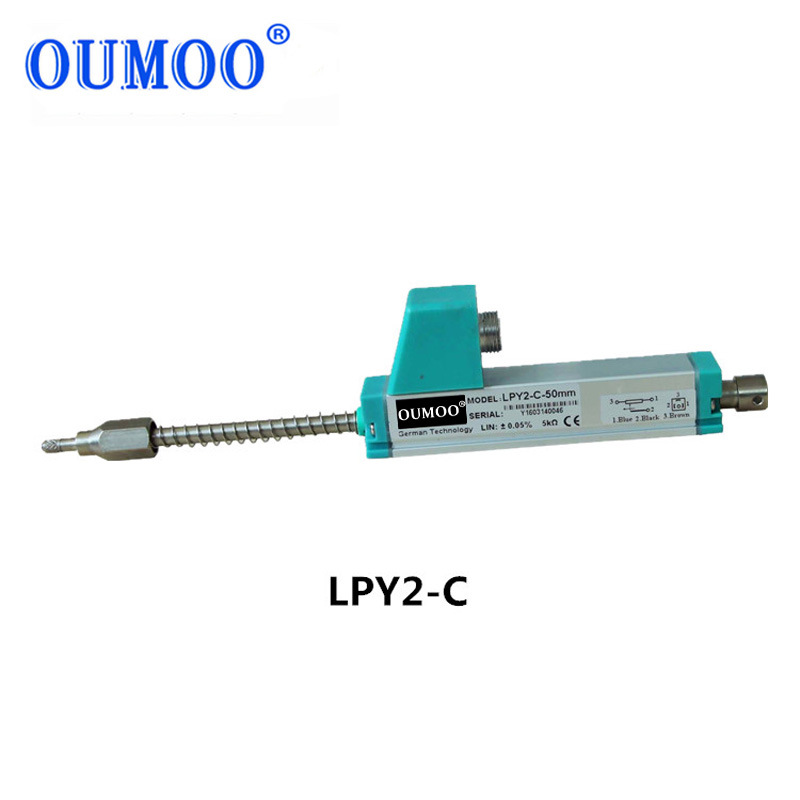欧牧送料机追踪器LPY2-C25mm微型弹簧自复位系列位移传感器电位计