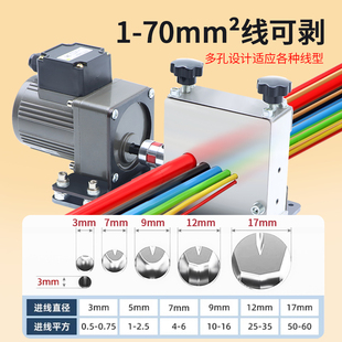 ✅ Small Electric Wire Stripping Machine, Manual Wire Stripper, Hand-Cranked Manual Stripping Machine, Waste Cable Peeling Machine