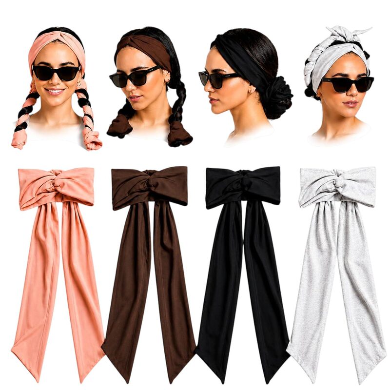 Cross-border new style women's heatless curling headband, gentle on hair, perfect for lazy people, sleep curling tool, skin-friendly, high-elasticity, yoga hair accessory
