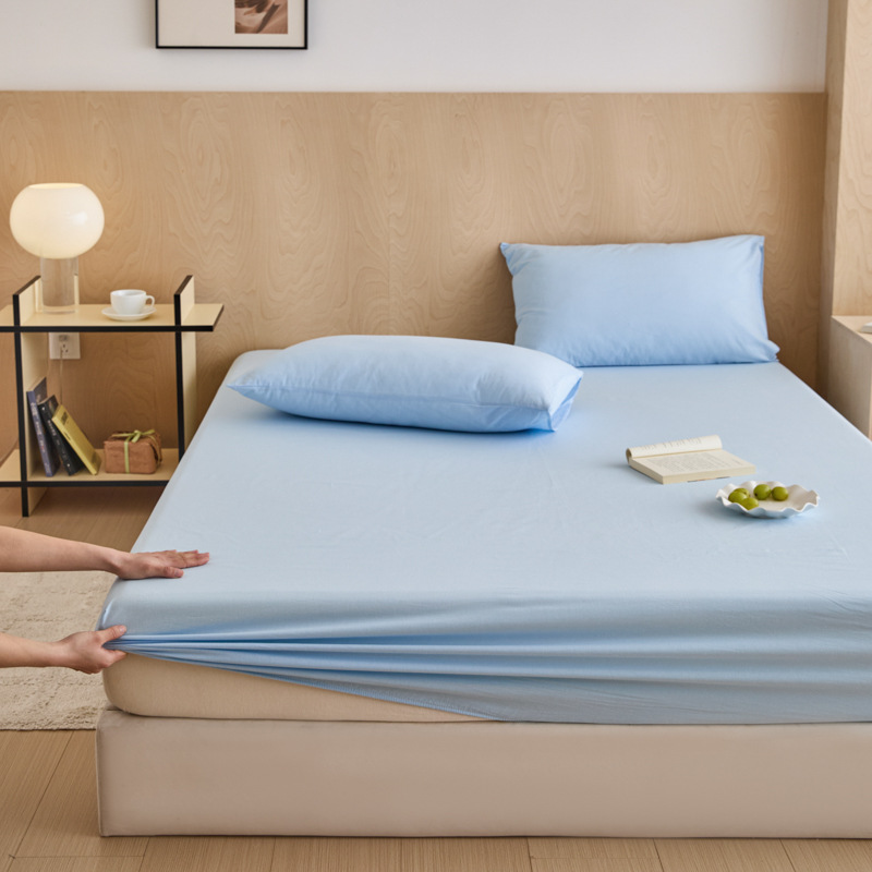 Sombrilla de cama de algodón puro pieza individual 100 algodón Simmons funda protectora de colchón todo incluido funda de cama funda de cama 2025 nuevo 3