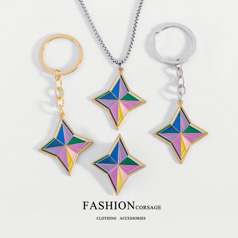 Brooches, Necklaces, Raw Stones, Medals, Rainbow Keychains, Pins, Necklaces, Clothing Decorations