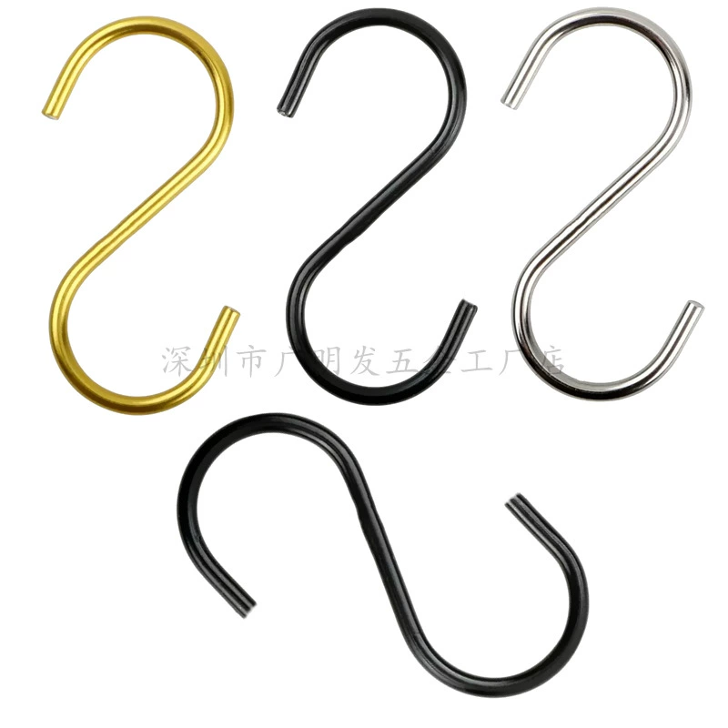 Торговый центр крючок для хранения Закусочная подвеска S крючок ювелирный магазин сетка крючок аппаратный крючок образец крюк