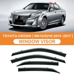Toyota Crown üçün yağış qalxanı, yan pəncərə deflektoru, arxa görüntü güzgüsü qaşı