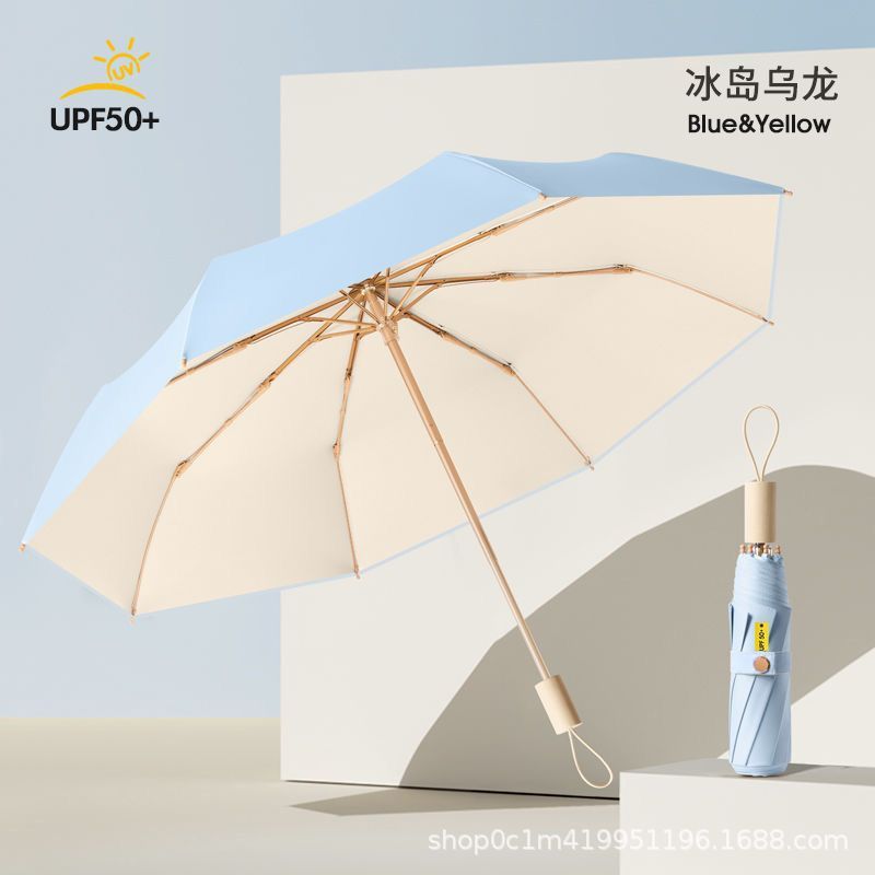 雨伞大号防晒防紫外线晴雨两用女太阳伞加厚手动折叠遮阳伞批发男|undefined