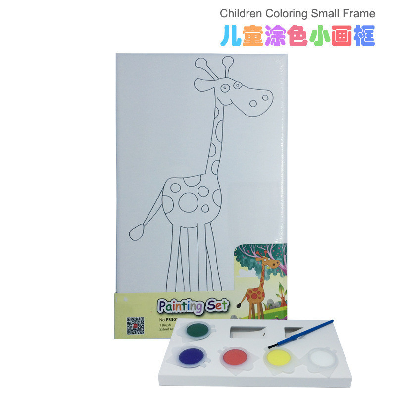 Tablero de colorear para niños con marco de fotos colorido, el fabricante suministra un juguete de caballito de mar para bebés, pizarra blanca creativa para colorear.