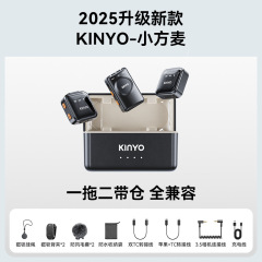 ホットセール m13 ワイヤレスラペルマイク 1対2 ラペルマイク 2.4g 録音機器 ラジオマイク