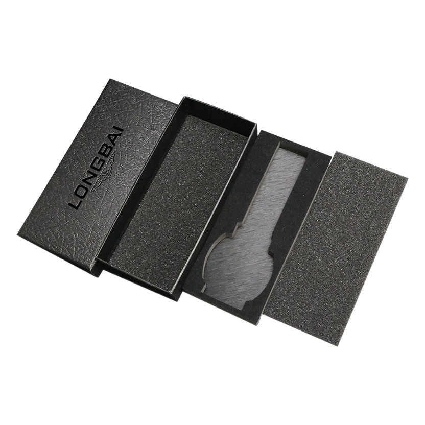 LONGBAI/Langbai reloj caja de embalaje en stock caja de reloj con tapa de caja de joyería caja de embalaje cartón en stock
