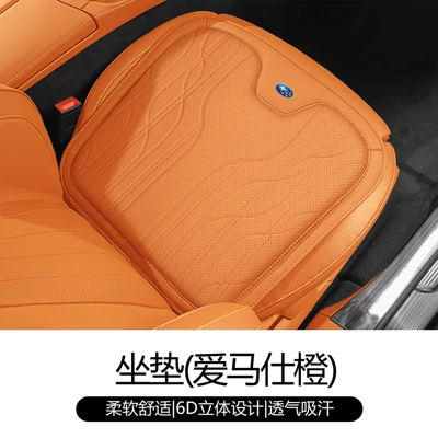 Neck Pillow New Memory – Waist support - emma-orange-single-cushion