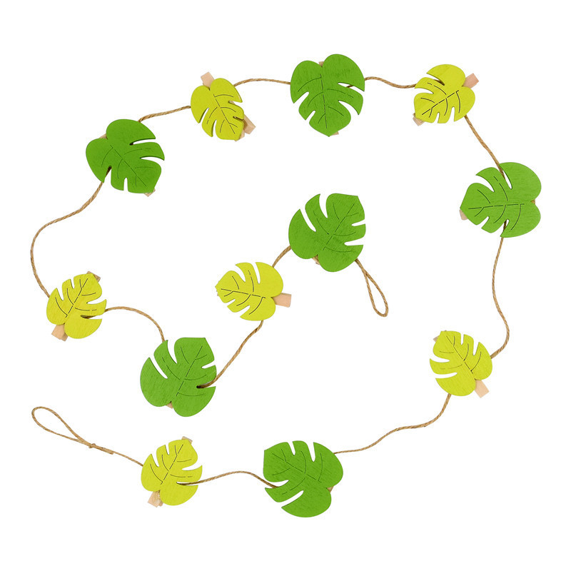 Nuevo cactus transfronterizo impresión de tortuga hoja de algodón cinta jardinería en maceta decoración doméstica DIY cuerda de madera de algodón