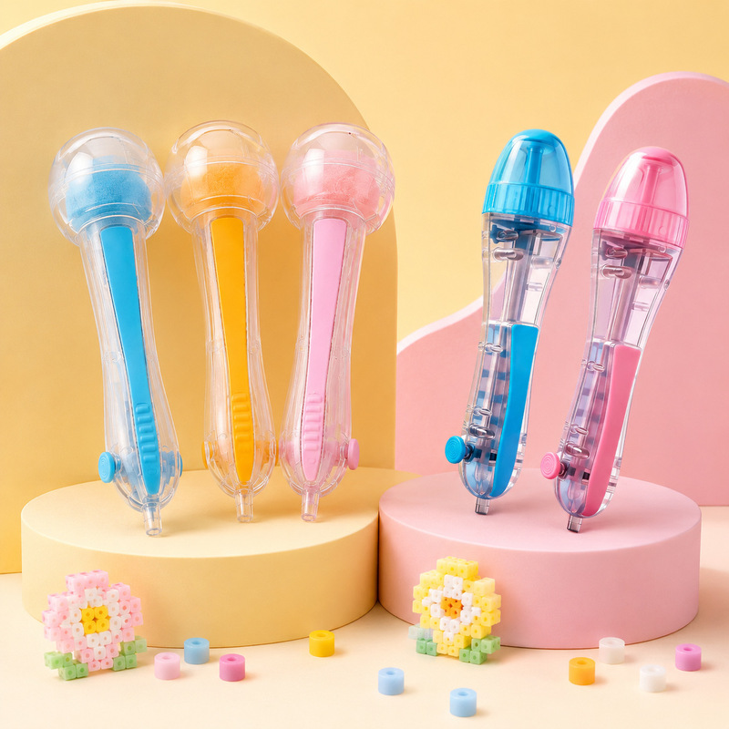 New and Old Models of Bead-Pushing Pens Set, Children's Educational Craft Tools, Point-Grip Bead-Pushing Pens, Multiple Colors Available, Wholesale New and Old Models of Bead-Pushing Pens Set, Children's Educational Craft Tools, Point-Grip Bead-Pushing Pens, Multiple Colors Available, Wholesale