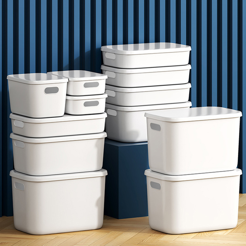 デスクトップ収納ボックス化粧品スキンケア収納ボックスオフィス整理ボックス家庭用ごみプラスチック収納バスケット|undefined
