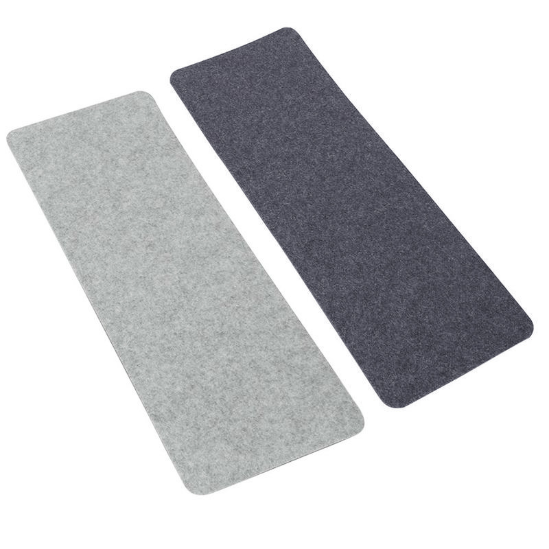 Escalera paso estera autoadhesiva antideslizante alfombra hogar mudo pie estera paso comercial fieltro simple color sólido