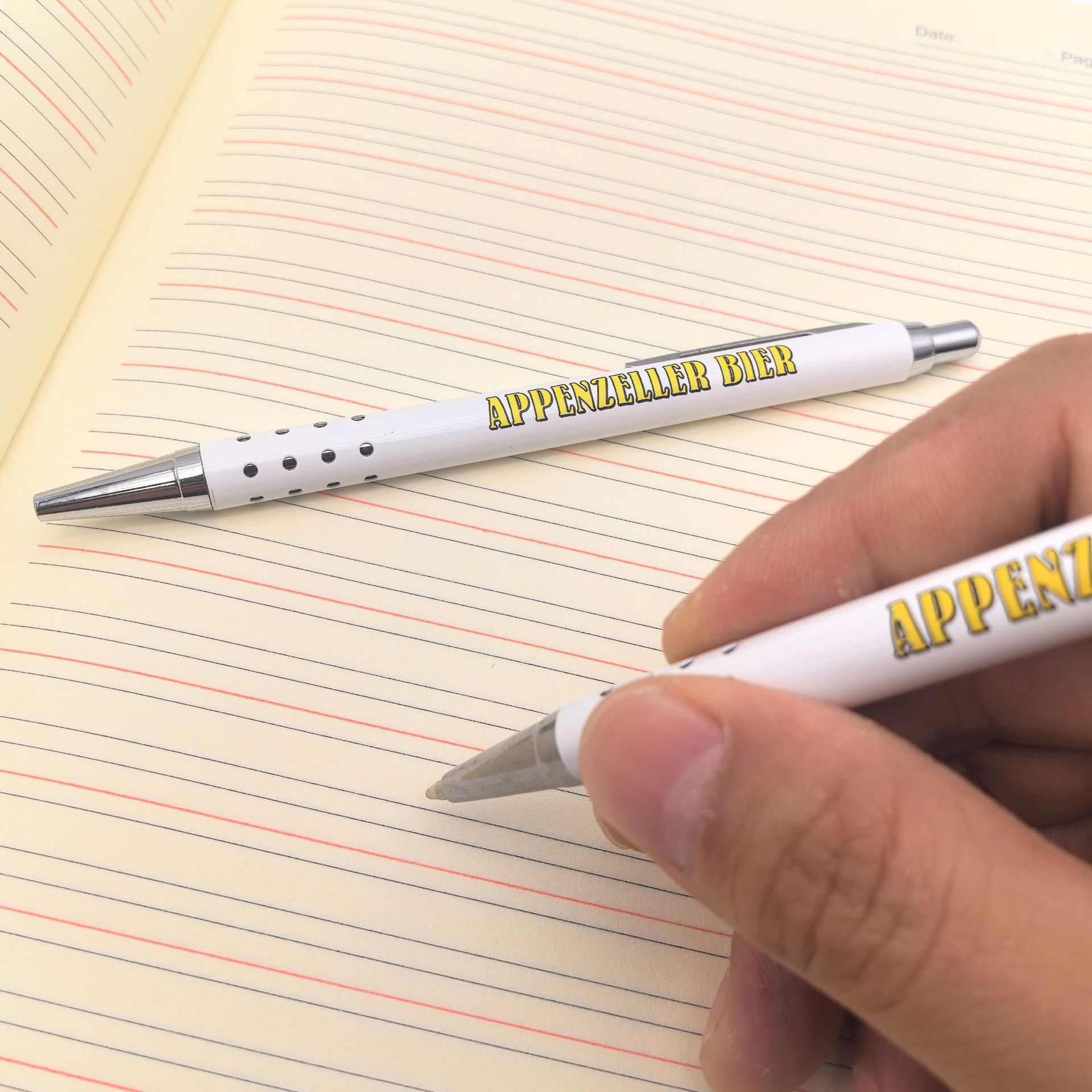 Metal multicolor 24 agujeros bolígrafo hotelero publicidad creativa bolígrafo regalo fino bolígrafo de metal personalizado