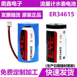 亿纬ER34615能量型3.6V流量计涡流计水表物联网EVE锂电池