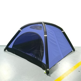 Double one-bedroom ultra-light single-layer outdoor portable single-layer tent independent Beach camping color matching inflatable tent