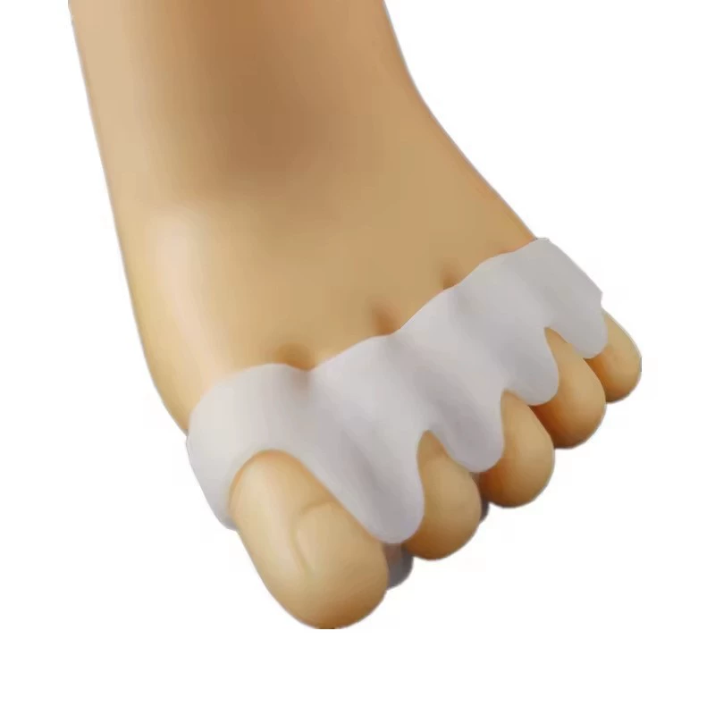 Разделитель для пальцев ног с пятью отверстиями, разделитель для большого пальца, разделитель для соприкасающихся пальцев, разделитель для ухода за большим пальцом ног