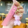 Pink colorful candy bear