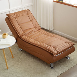 Chaise Lounge Lazy Sofa Reclining and Sleeping Single Room Bedroom Toffee Small Apartment Electric Folding Sofa Bed