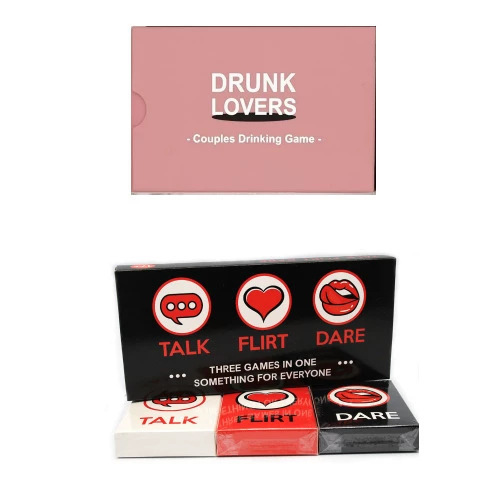 Cross-Border Best-Selling Multi-Language Adult-Themed Interactive Couple Series of Bedroom Challenge Quiz Table Games in English Cross-Border Best-Selling Multi-Language Adult-Themed Interactive Couple Series of Bedroom Challenge Quiz Table Games in English