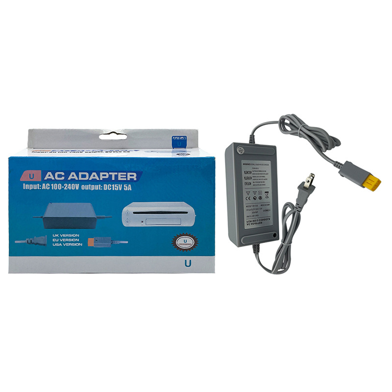 WIIU主机充电器WIIU电适配器主机火牛美欧规配彩盒