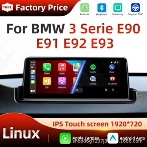 BMW 3 Series E90 E92 üçün 10.25 düymlük Android naviqasiya sistemi