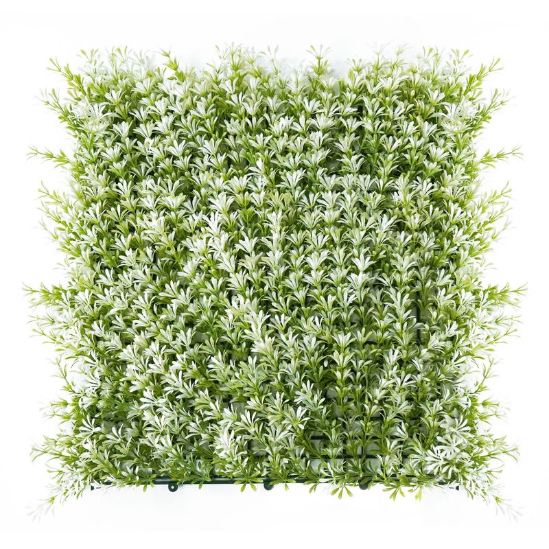 跨境热卖仿真植物墙造景装饰假花墙尤加利米兰装饰植物绿叶背景墙|undefined