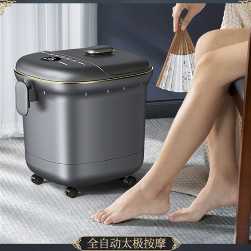 Automatic tub for home use, massager for feet, keeps constant temperature