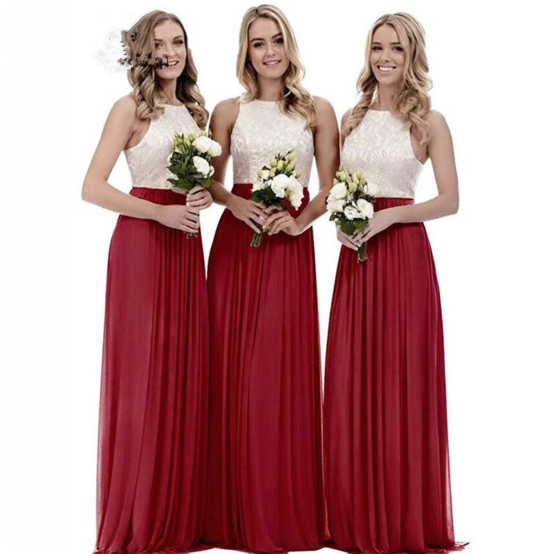 Amazon's New Wedding Bridesmaid Dress Is Elegant, Dignified, and Slim-Fitting, Long Lace Sister Dress for the Bridesmaid Group in Autumn Amazon's New Wedding Bridesmaid Dress Is Elegant, Dignified, and Slim-Fitting, Long Lace Sister Dress for the Bridesmaid Group in Autumn
